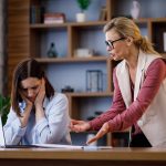 Toxic workplace hampering psychological well-being.