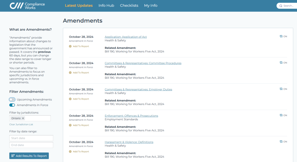employment law changes