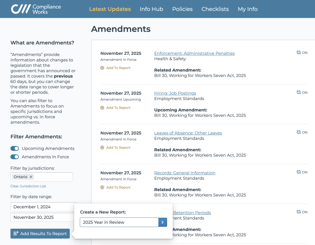 2025 Year in Review: Top 5 HR Compliance Stories 2 2025 Year in Review